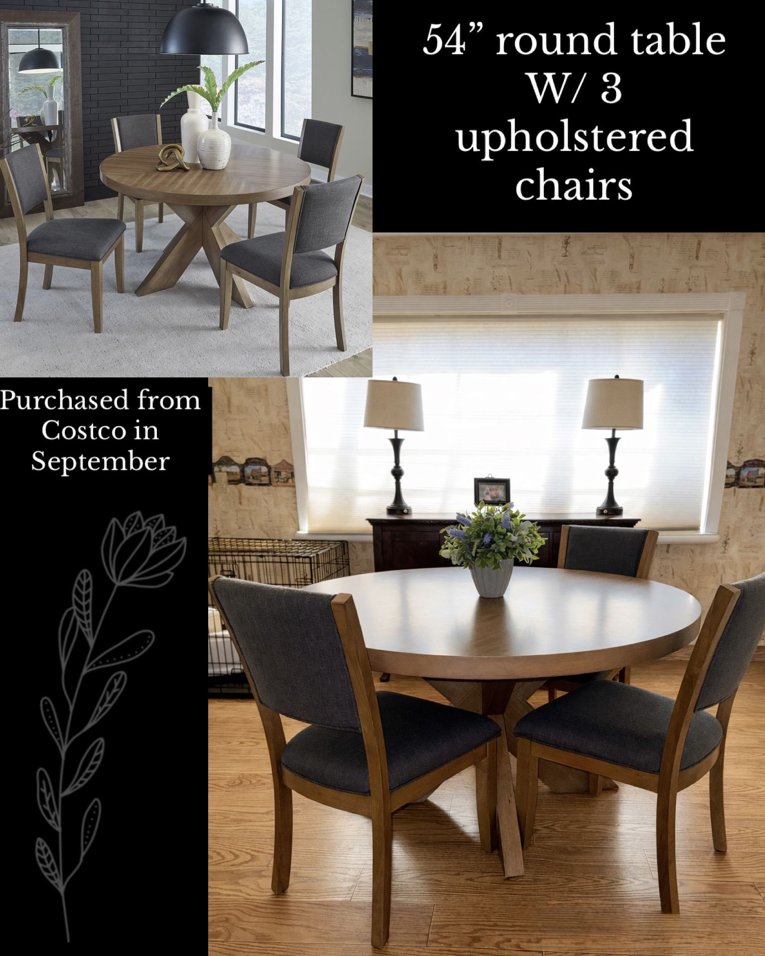 Kitchen Table 54โ Round