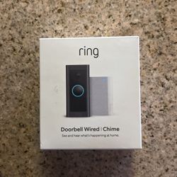 Ring Doorbell Wired / Chime 