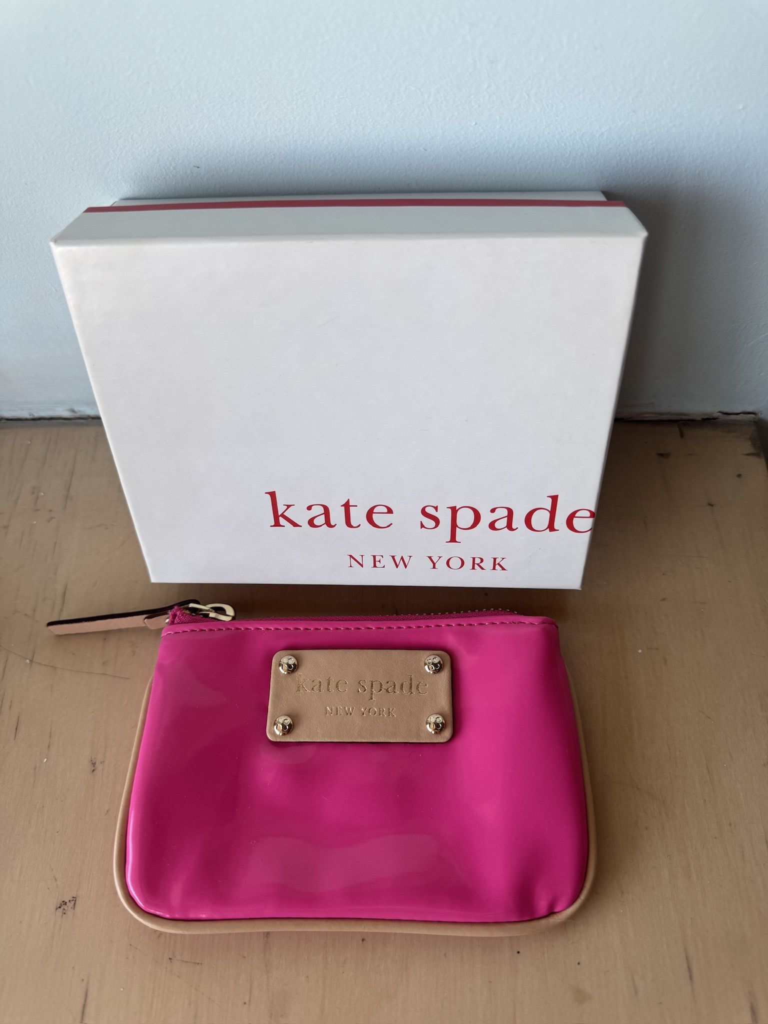 Kate Spade Hot Pink Small Wallet - Never Used 