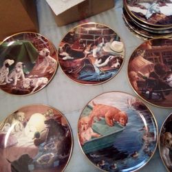Limited Edition Puppy Plates