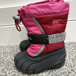 Sorel Toddler Snow Boots Excellent Condition Size 8c