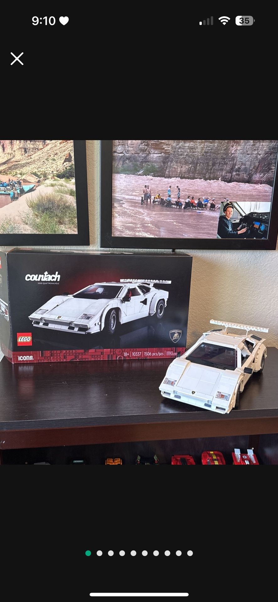 Lego Icons Lamborghini Countach 5,000 Quattrovalvole