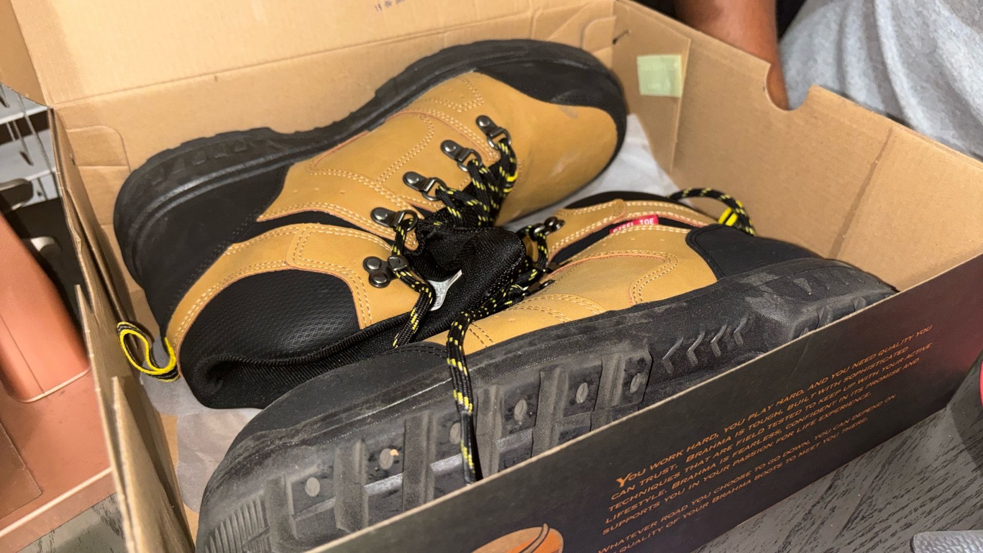 Steel Toe Boots 10.5
