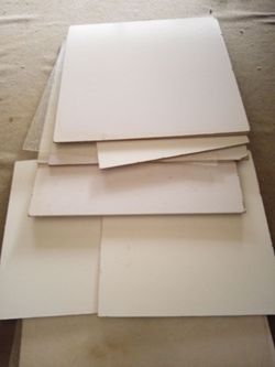 Dry erase board for wall with cork tiles