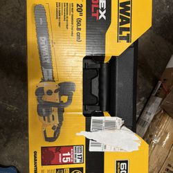 Dewalt Flex Volt 60v 20inch Chainsaw