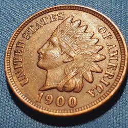 CB48SX1350 NICE 1900 PENNY TURN OF CENTURY PENNY