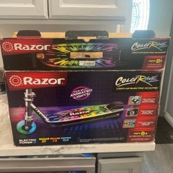 Glow In Dark Electric Razor Scoter