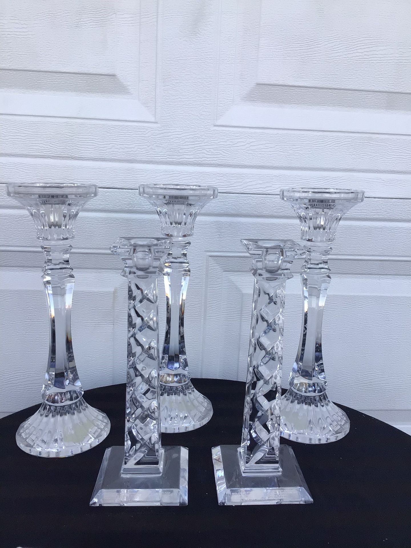Crystal Candleholders