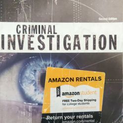 Criminal Investigation (Justice Series) (2nd Edition)