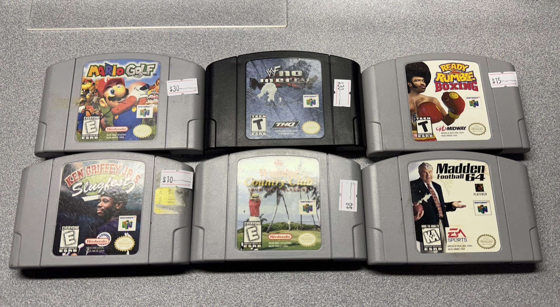 Nintendo 64 Game Lot