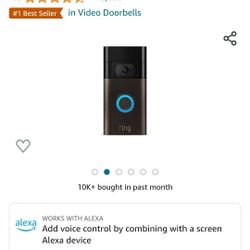 RING Video Doorbell (2nd Gen). Venetian Bronze