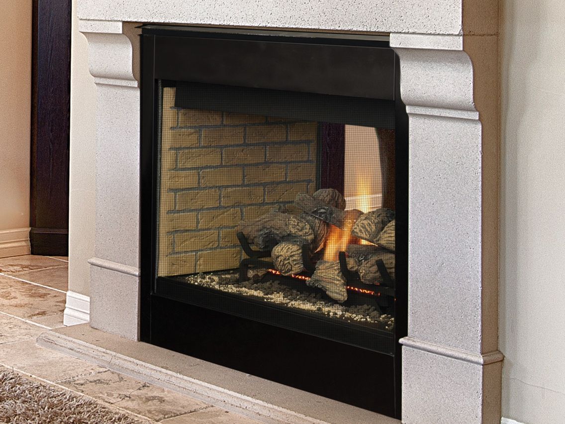Superior See-Thru Dual-Sided Direct-Vent Gas Fireplace SSDVST