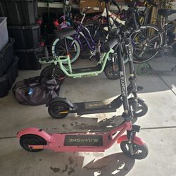 2 Electric Scooters $225 for Both