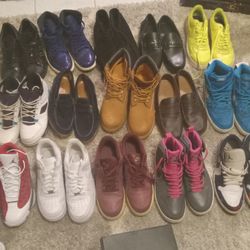 Mens Shoes. Nike. Jordans. Timberland. Adidas. Coach, Larks