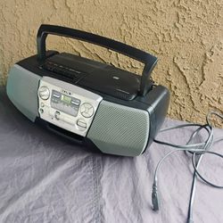 Vintage Radio CD Cassette 3  in 1