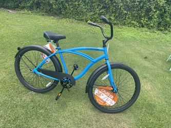 Brand new -Original 26" Huffy Cranbrook Adult Cruiser Bike, Comfort Saddle, Matte Blue