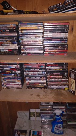 Over 100 dvds