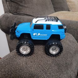 Blue Toyota Toycar