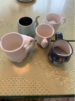 5 Animal Mugs