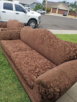 Sofa and loveseat