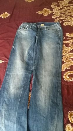 True religion bellbottom pants size2