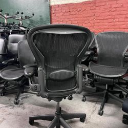 AERON chairs By Herman Miller    -can Deliver-