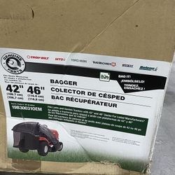 MTD Genuine Parts (19B300310EM) Double Bagger for Riding Lawn Mowers-42- Inch and 46-Inch (2010 and After)