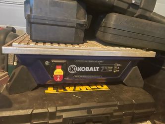 Kobalt 7-Inch Tile Saw