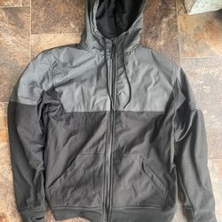 Lazyrolling Armored Reflective Jacket - Black, Size Large, Excellent Condition