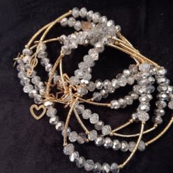 Semanario New Gold Plated With Swarrosky Crystal 