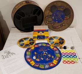 The Wonderful World Of Disney Trivia Game 1997 By Mattel