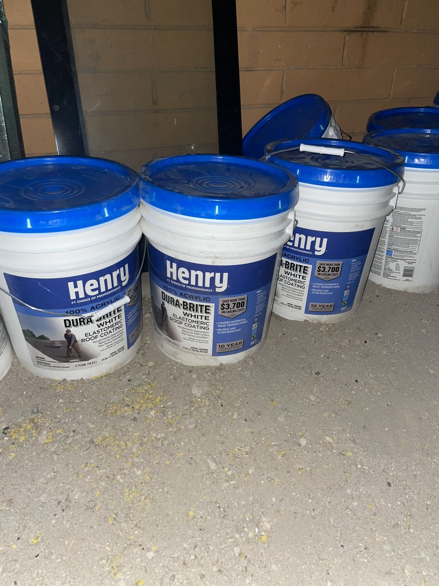 Roof Coating $75 Each