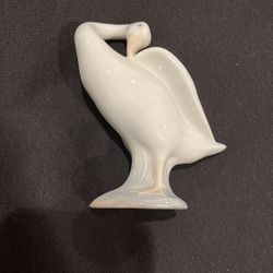 Lladro Preening Duck Porcelain Figurine