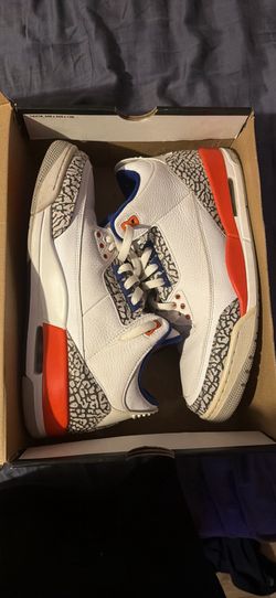 Jordan 3 'knicks' 2019 size 11
