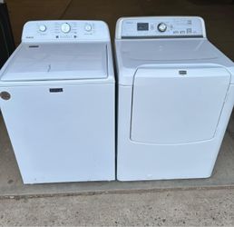Maytag washer and dryer electric laundry set