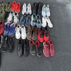 70 pair of shoes and sneakers in good condition All size 13 $25 each or best offer for all of them