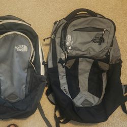 X2 Northface Backpacks
