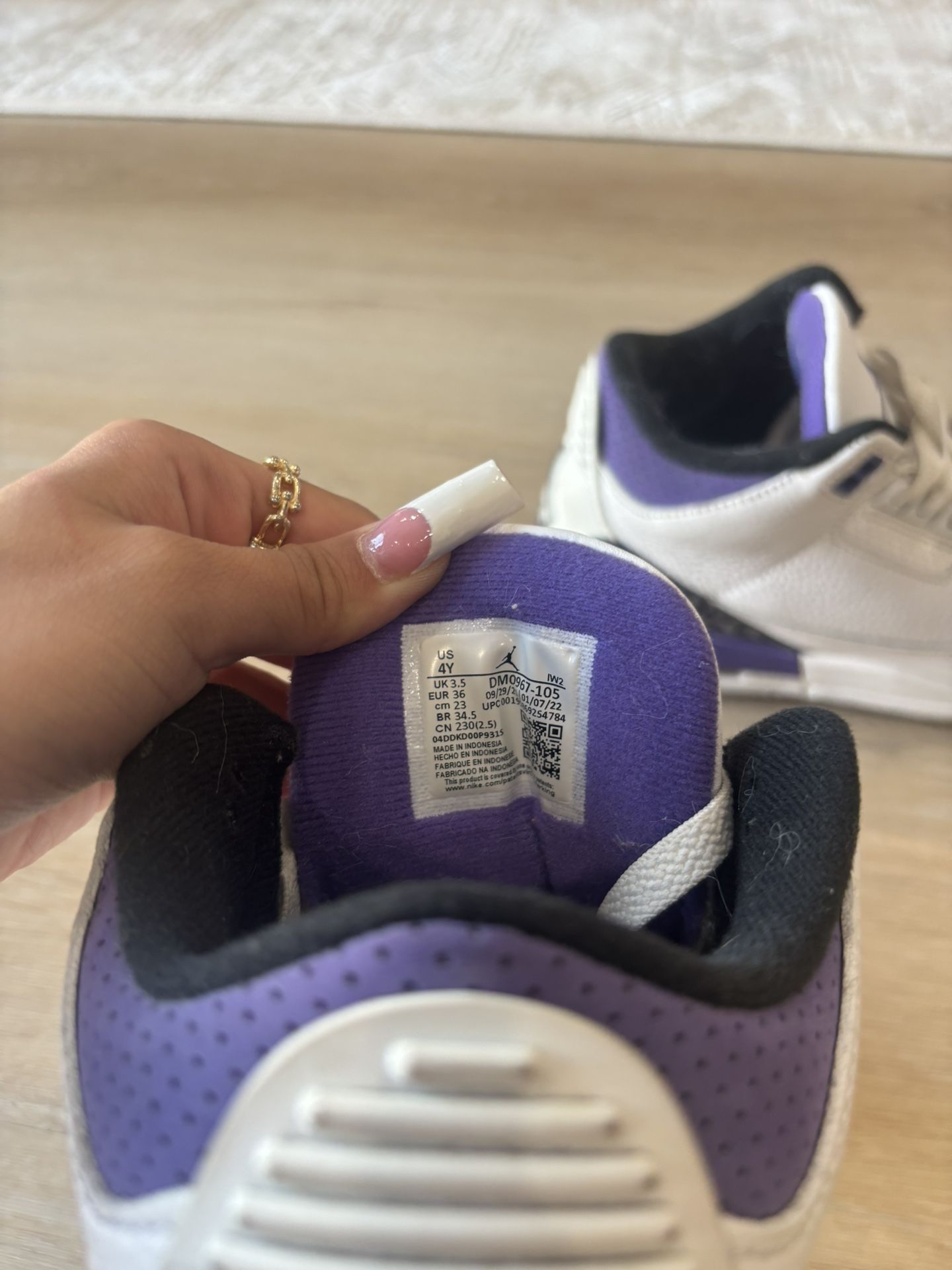 jordan 3 retro dark iris