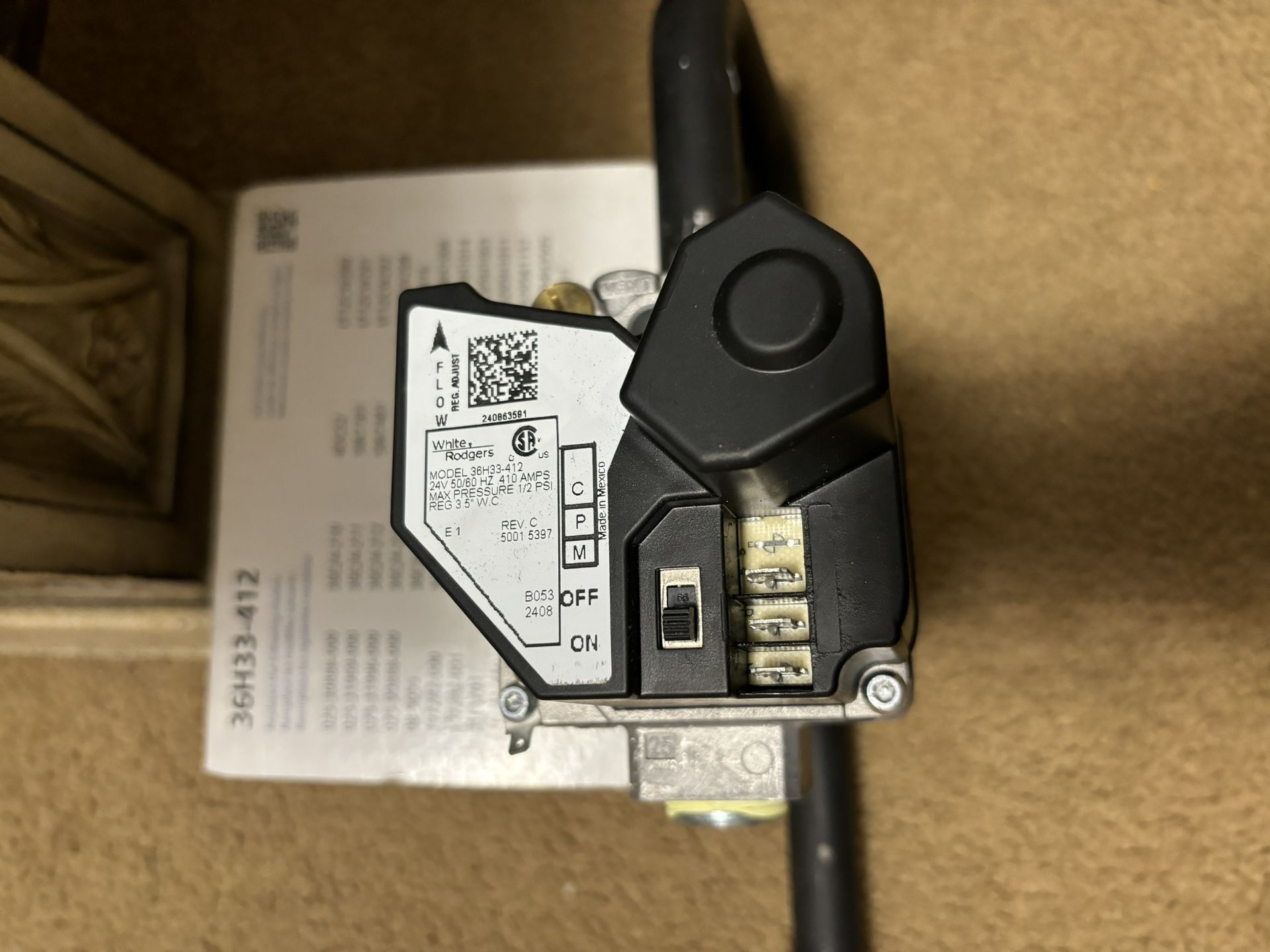 Universal Furnace Gas Valve