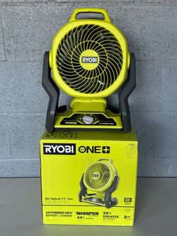 New Ryobi Fan