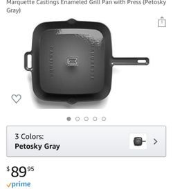 Enameled grill pan brand new