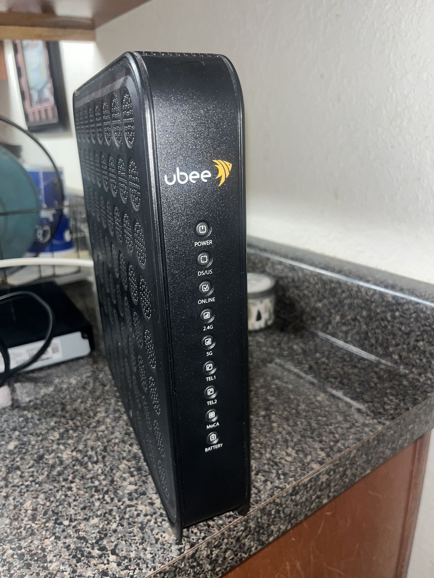 Cable modem, router, and voice device - Ubee Brand