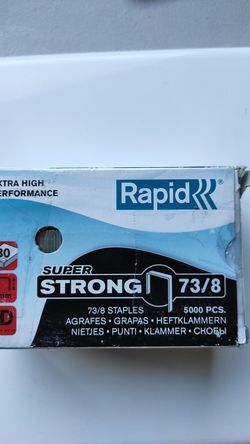 Rapid Super Strong 73/8 Staples