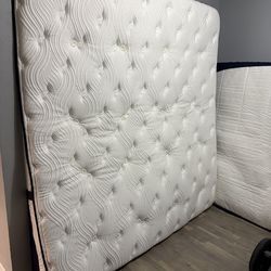 Bed frame and mattress