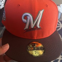 Brewers Fitted Hat Boba 7 3/8
