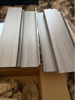 Floating shelves