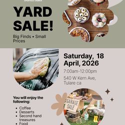 YARD SALE/ VENTA DE YARDA
