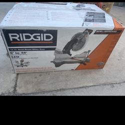RIGID 12 Inch Dual Bevel Miter Saw 