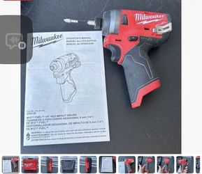 Milwaukee 1/4 Inch Impact 3453-20
