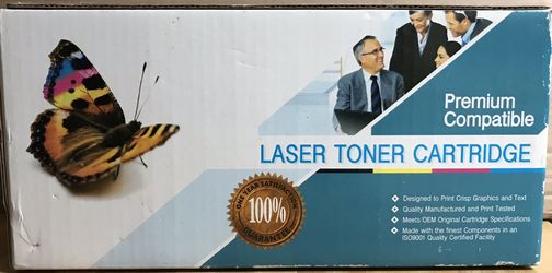 Black Laser Printer Toner Cartridge CHCC530A New Sealed